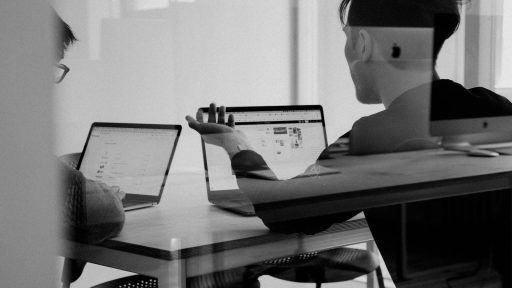 man using MacBook